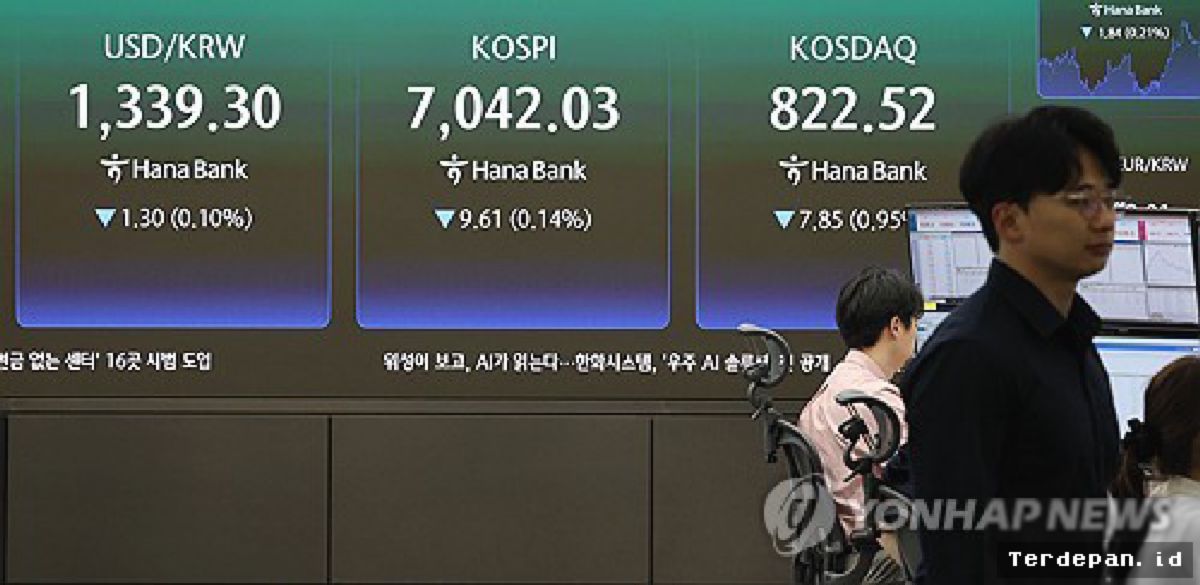 SEOUL — Indeks KOSPI Melorot Dipicu Lonjakan Harga Minyak Mentah