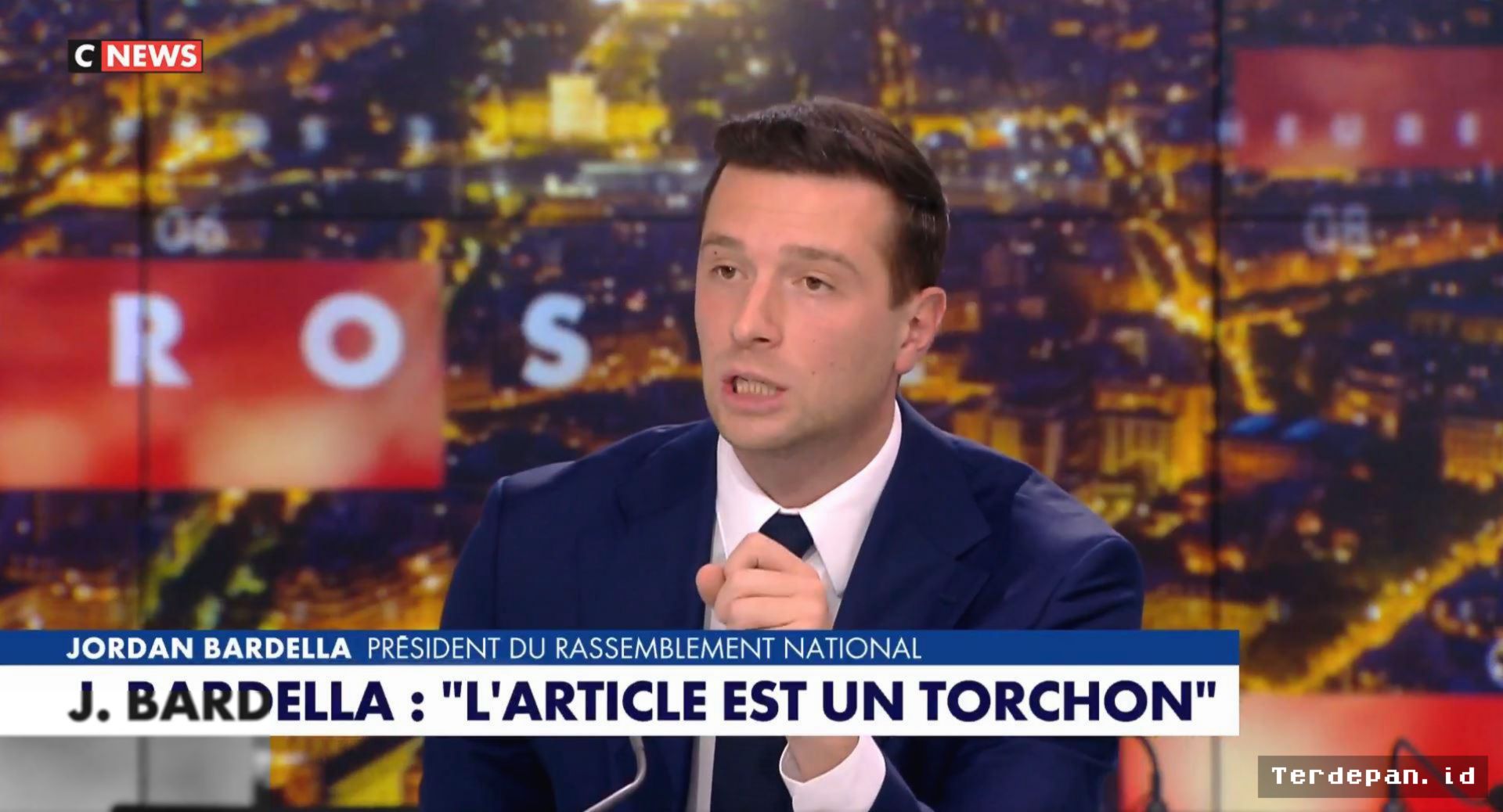 PARIS — Jordan Bardella Resmi Gugat Mediapart Terkait Tuduhan Tulisan Antisemitisme