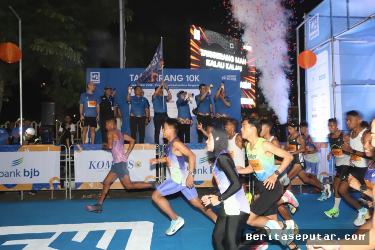 TANGERANG — Ribuan Pelari Meriahkan Tangerang 10K dan Siap Menuju Semarang