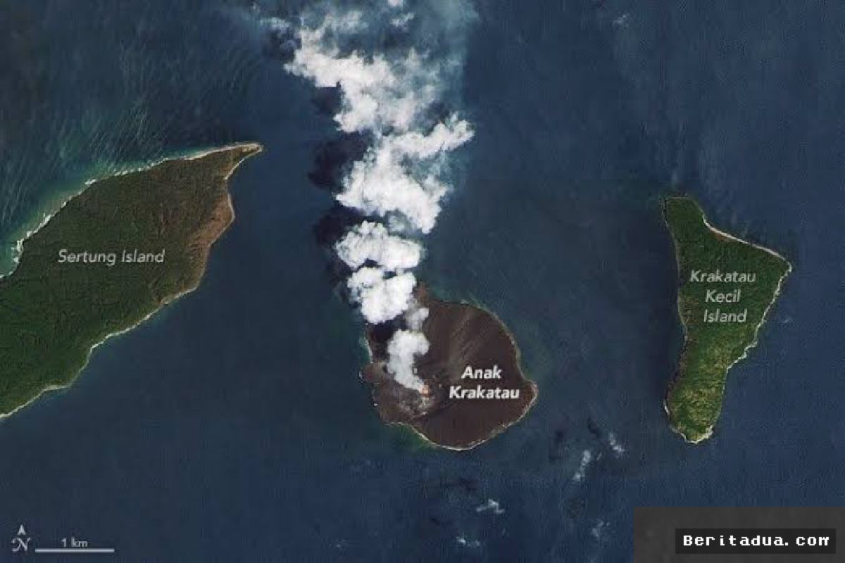Ilmuwan Telusuri Potensi Letusan Anak Krakatau Pengaruhi Suhu Global 2026