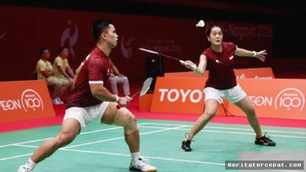 Amri/Nita Takluk di Final, Indonesia Raih Perak Asian Games 2026