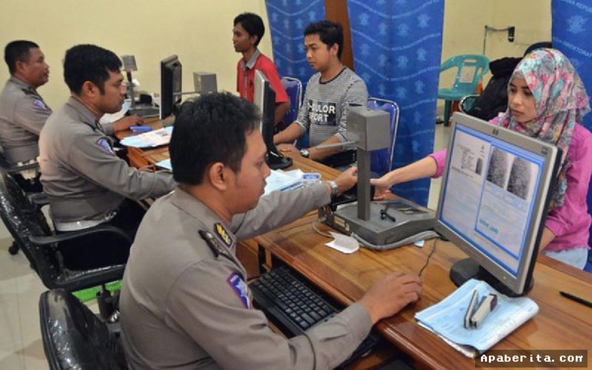 GUNUNGKIDUL — Satpas Polres Gunungkidul Buka Layanan SIM Keliling Karangmojo