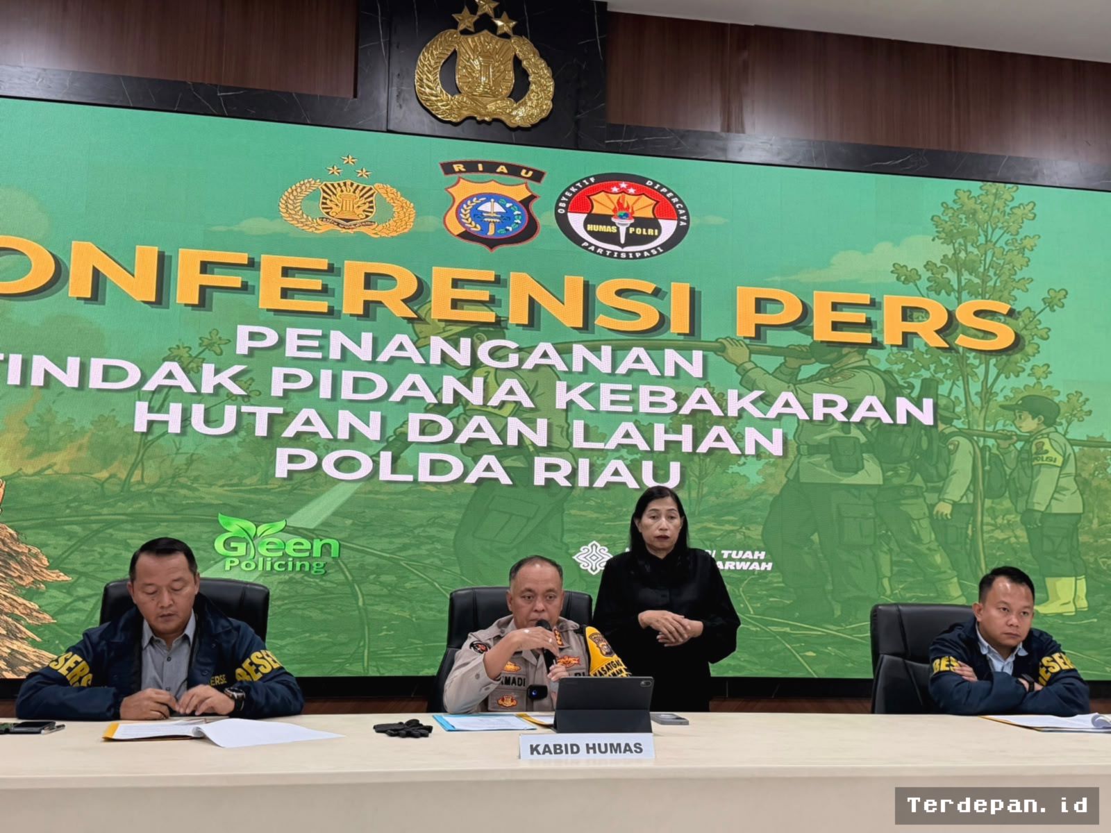 Polda Riau Luncurkan Program Riau Cerah Presisi Cegah Karhutla