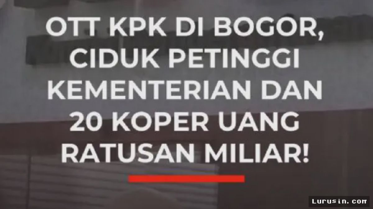 KPK Amankan 17 Orang dan Koper Uang OTT BPN Bogor