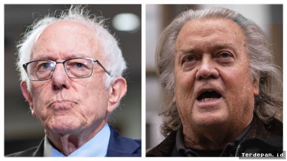 WASHINGTON — Bernie Sanders dan Steve Bannon Sepakat Desak Pengendalian AI