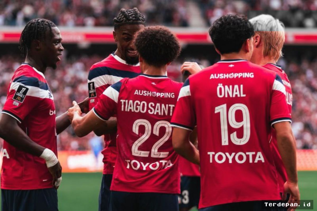 Lille Puncaki Klasemen Liga Prancis Usai Tundukkan Troyes 2-0