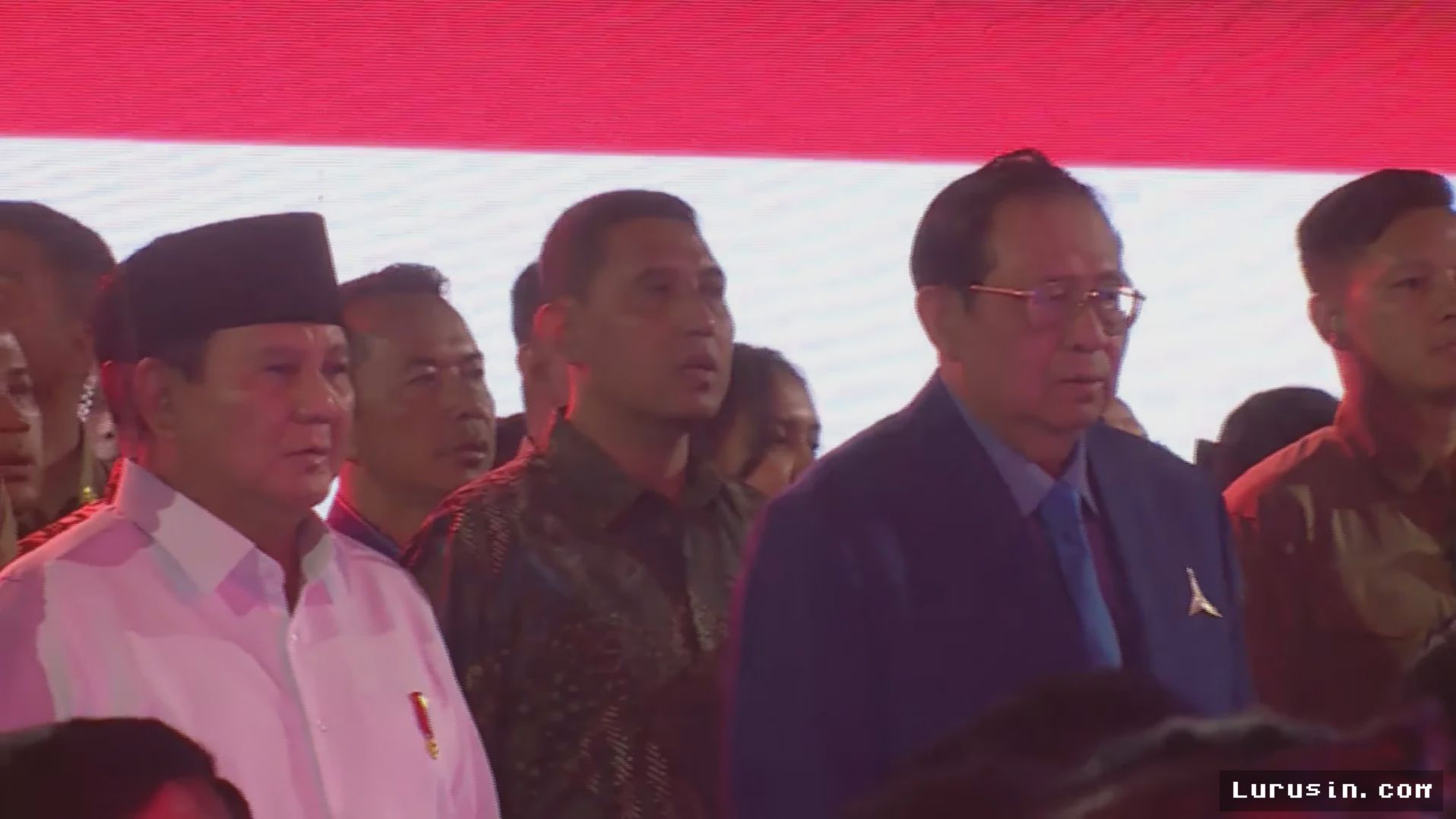 JAKARTA — Prabowo Hadiri Puncak HUT Demokrat dan Ultah SBY