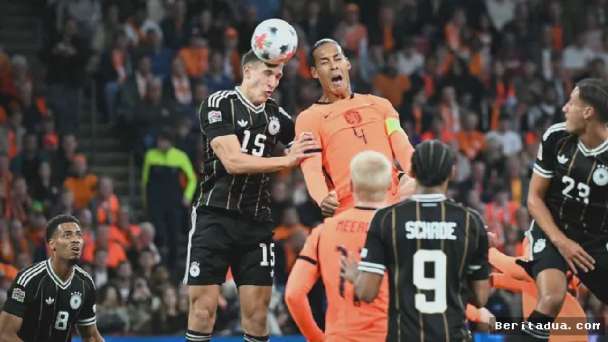 Belanda Tantang Jerman di Nations League, Van Dijk Duel Schlotterbeck