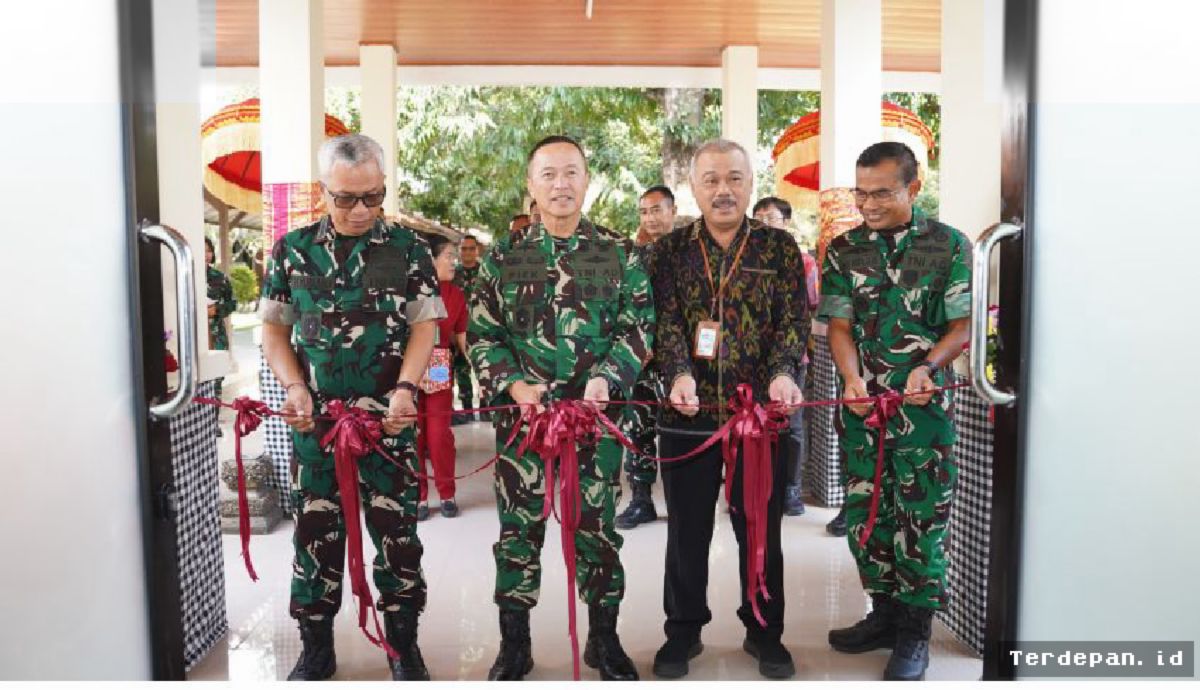 Pangdam IX/Udayana Resmikan Ruang Rawat Inap Sandat Rumkit Udayana