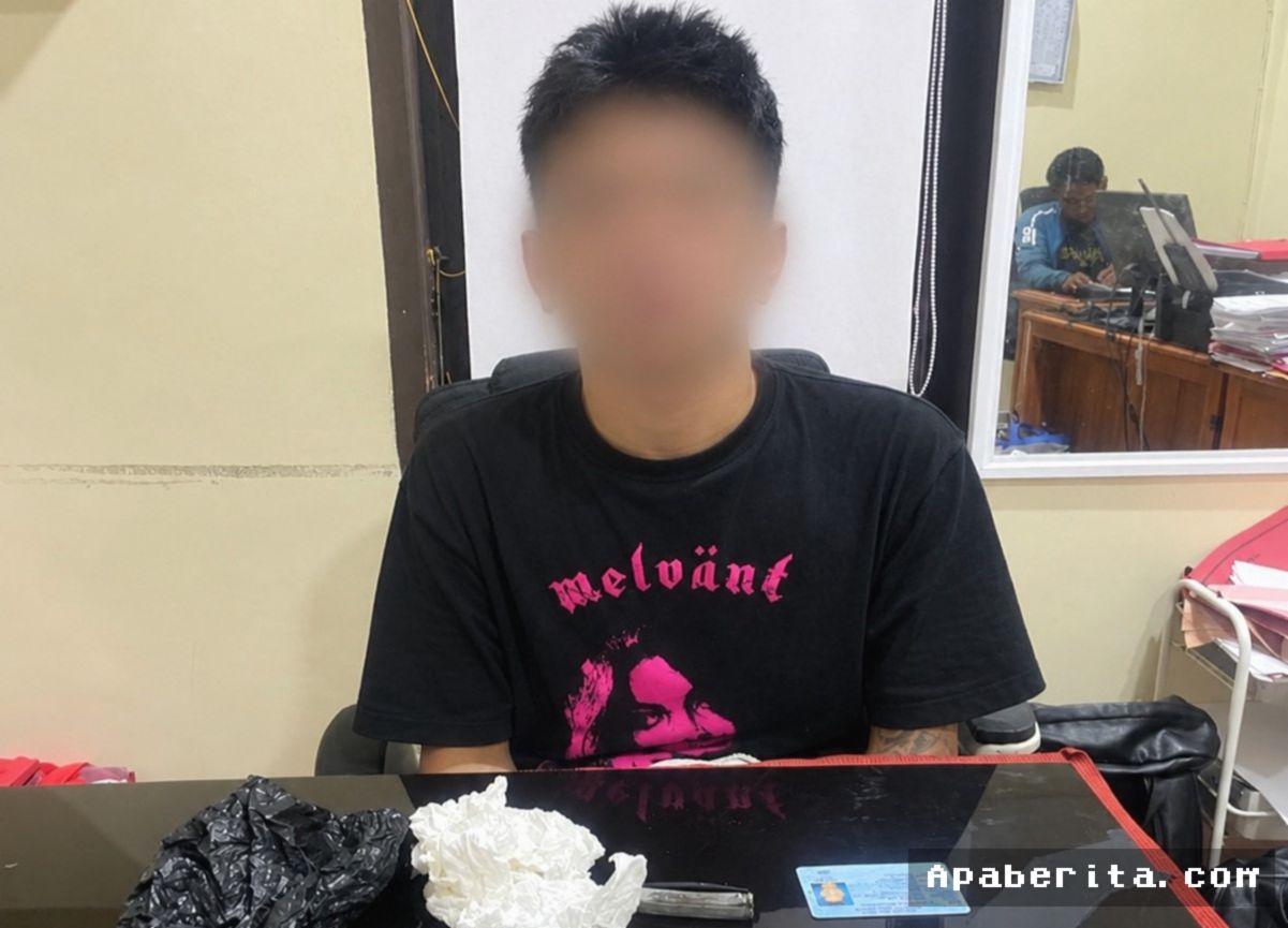 Polisi Bekuk Kurir Sabu Asal Banyuwangi Bermodus Bungkus Tisu di Denpasar