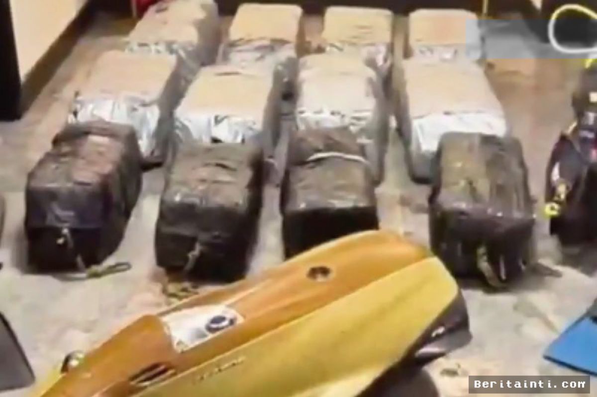 Turki Gagalkan Penyelundupan 350 Kilogram Kokain di Pelabuhan Mersin