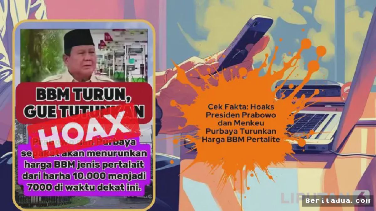 HOAKS — Istana Tegaskan Isu Pertalite Rp7.000 Adalah Informasi Palsu