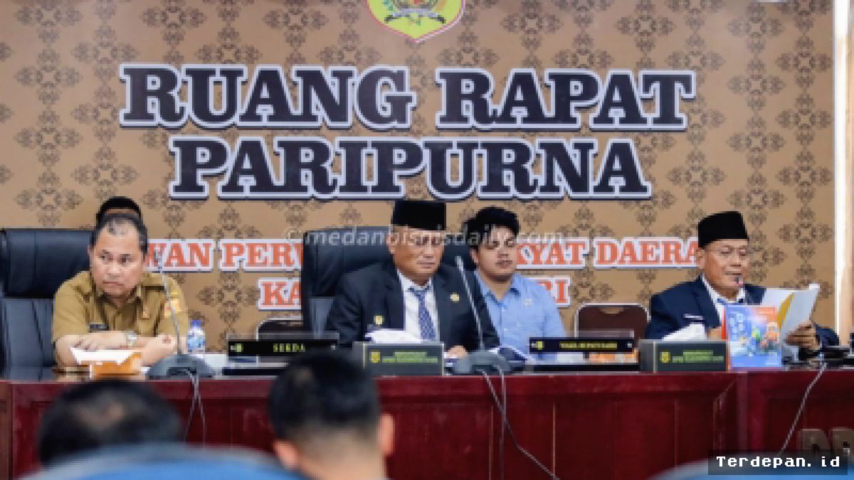 Bupati Dairi Ajukan P-APBD 2026, Belanja Bertambah Rp162 Miliar
