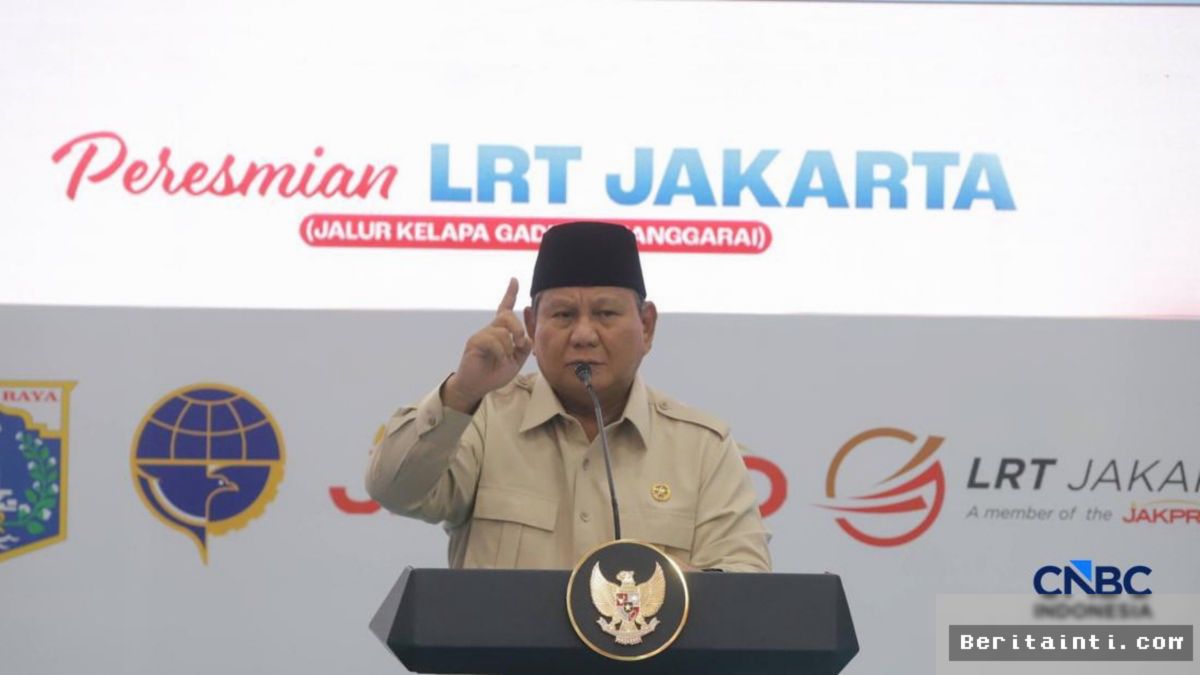 JAKARTA — Prabowo Ungkap Syarat Utama Indonesia Jadi Bangsa Luar Biasa