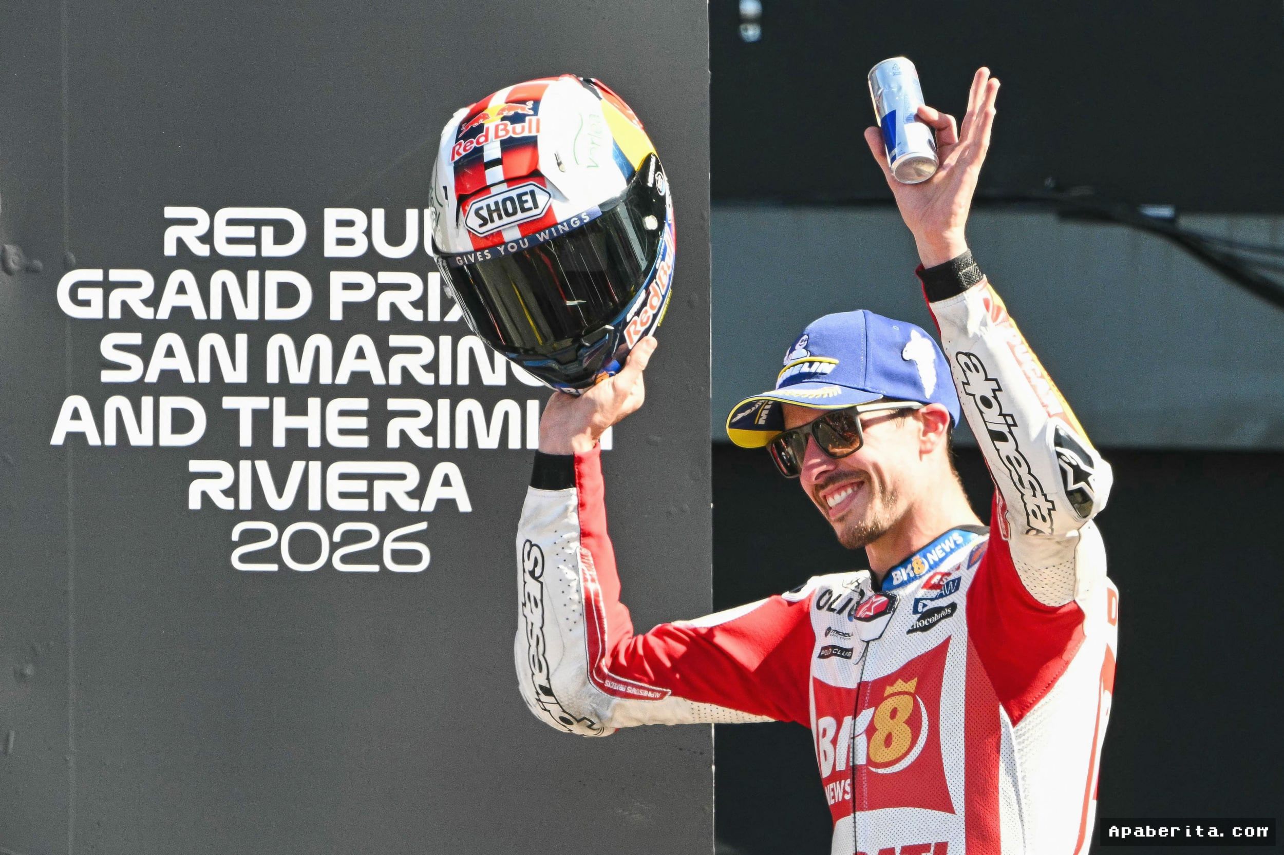 BARCELONA — Alex Márquez Selamat dari Kecelakaan Maut MotoGP Berkat Helm Canggih