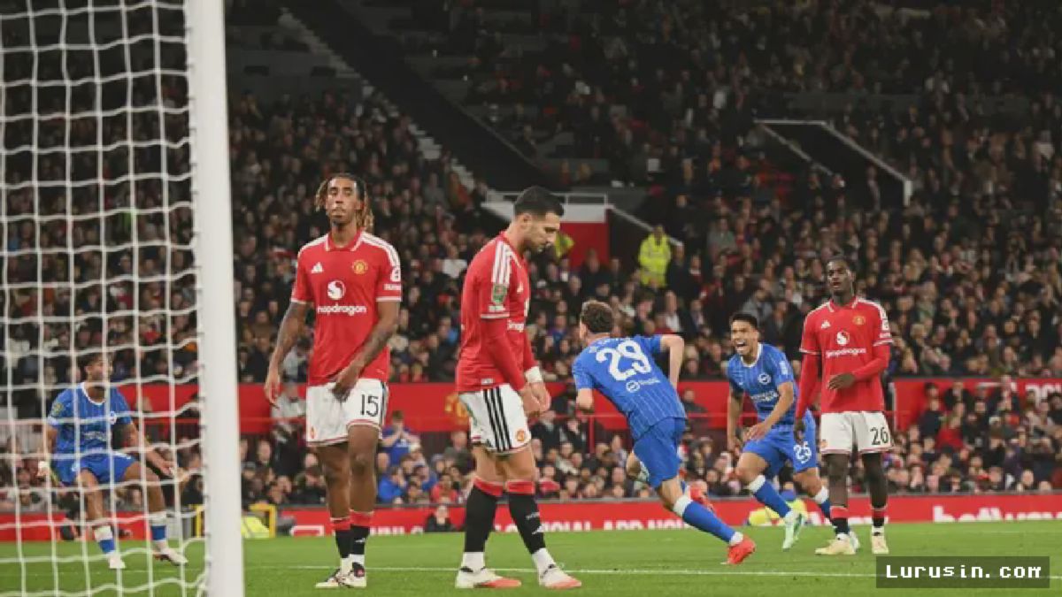Manchester United Tersingkir dari Carabao Cup Usai Dipermalukan Brighton