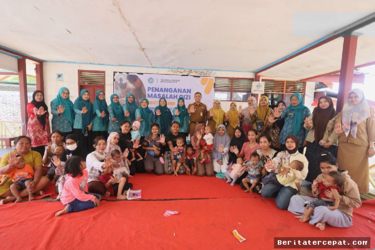 Makassar Catat Kenaikan Berat Badan Anak Stunting Lewat Program PKK