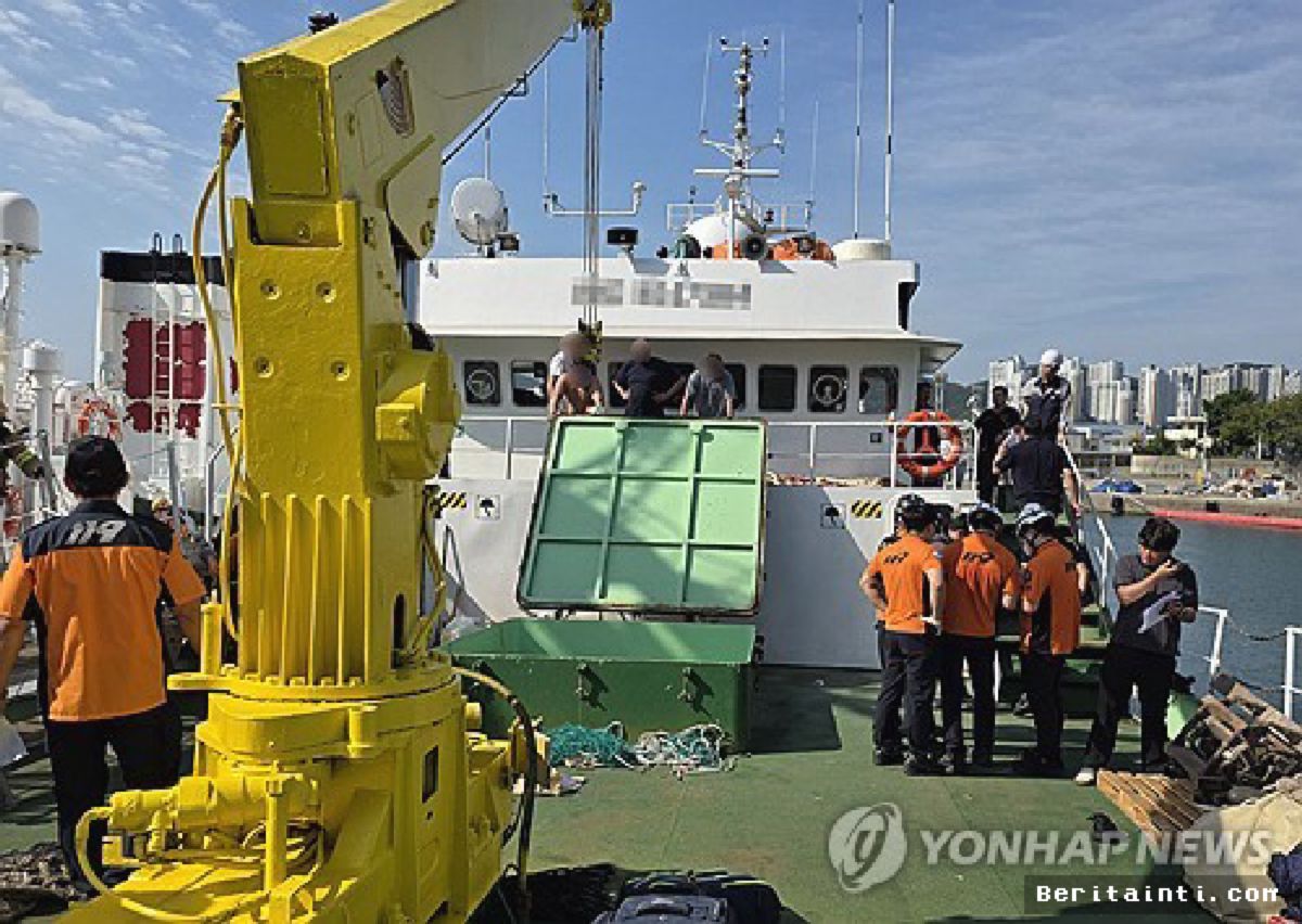 BUSAN — Kebocoran Gas Kapal Rusia Picu Korban Jiwa dan Luka