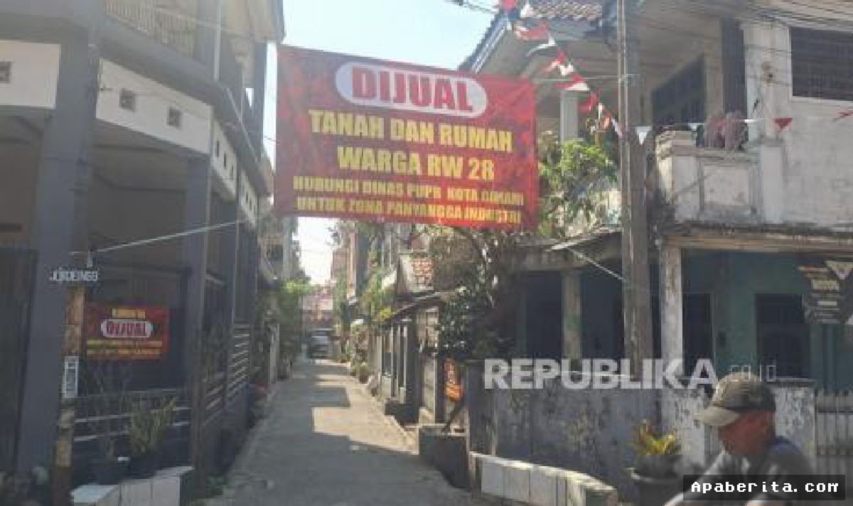 Dampak Banjir Kronis, Ratusan Warga Melong Cimahi Kompak Jual Rumah