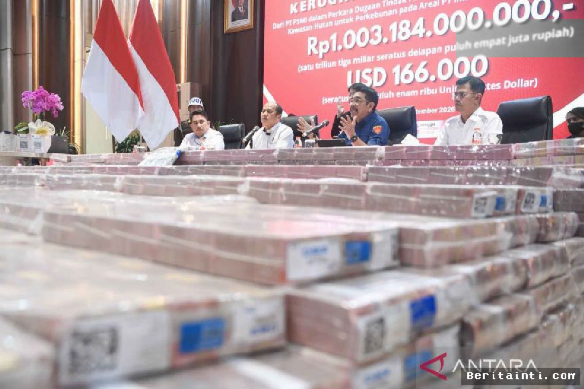 Kejagung Sita Rp1,003 Triliun dalam Kasus Hutan Lampung