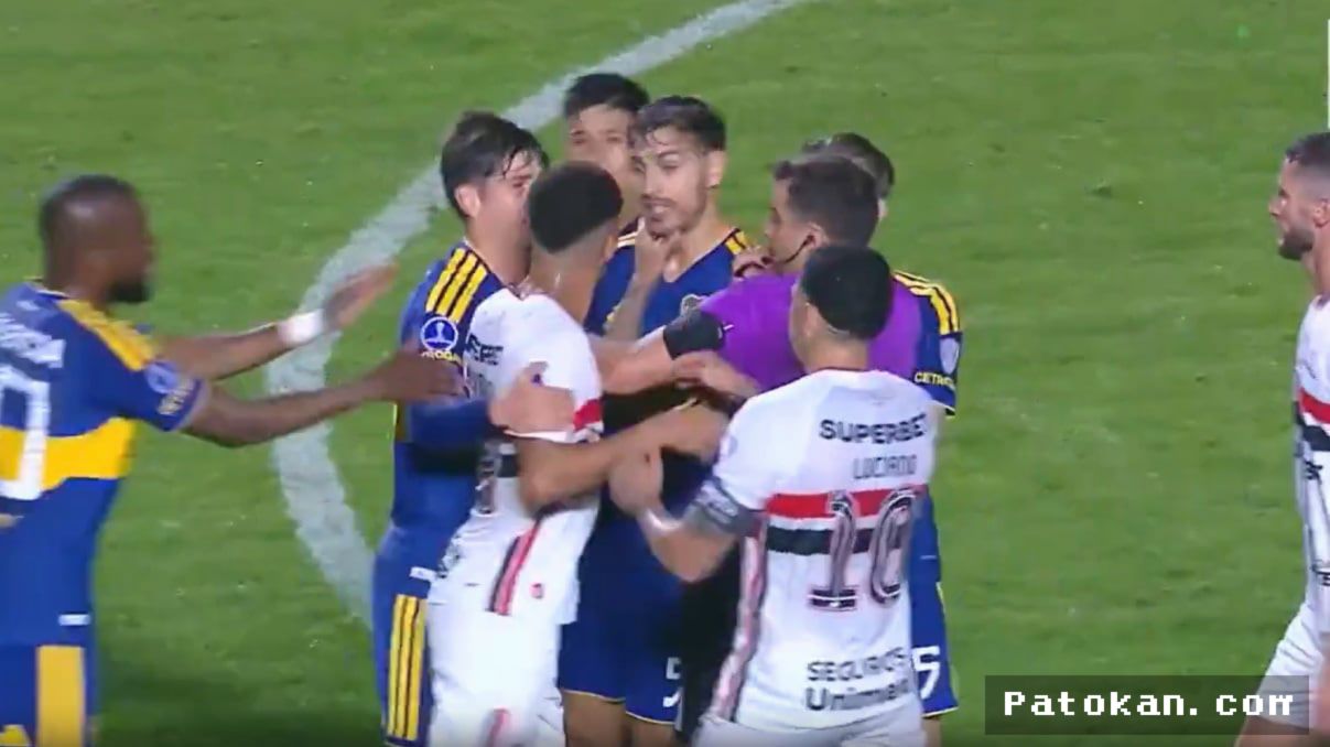 Boca Lolos Semifinal, Leandro Paredes Diserang Pemain San Pablo