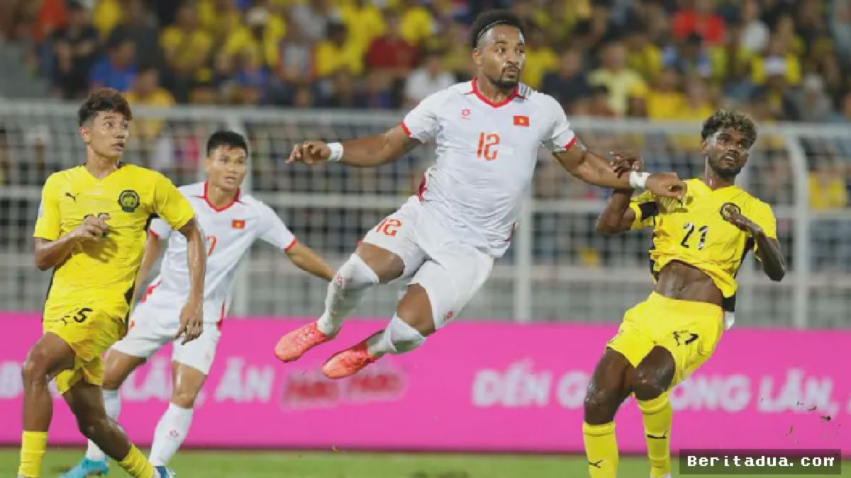 KUALA LUMPUR — Vietnam Bungkam Malaysia 2-0 di Semifinal Piala AFF