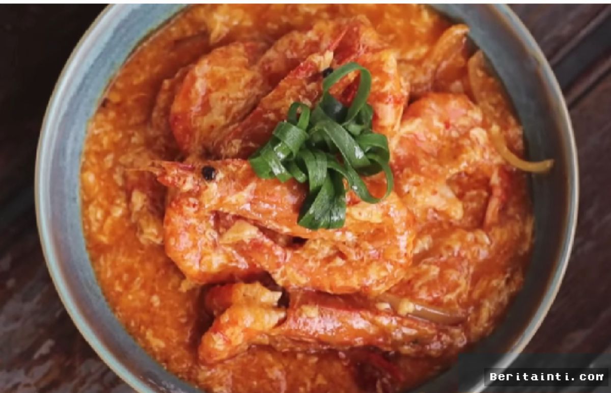 Tren Kuliner Meningkat, Resep Udang Saus Singapura Jadi Alternatif Mewah