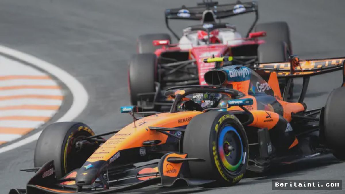 ZANDVOORT — Lando Norris Tampil Dominan di Sprint F1 Belanda