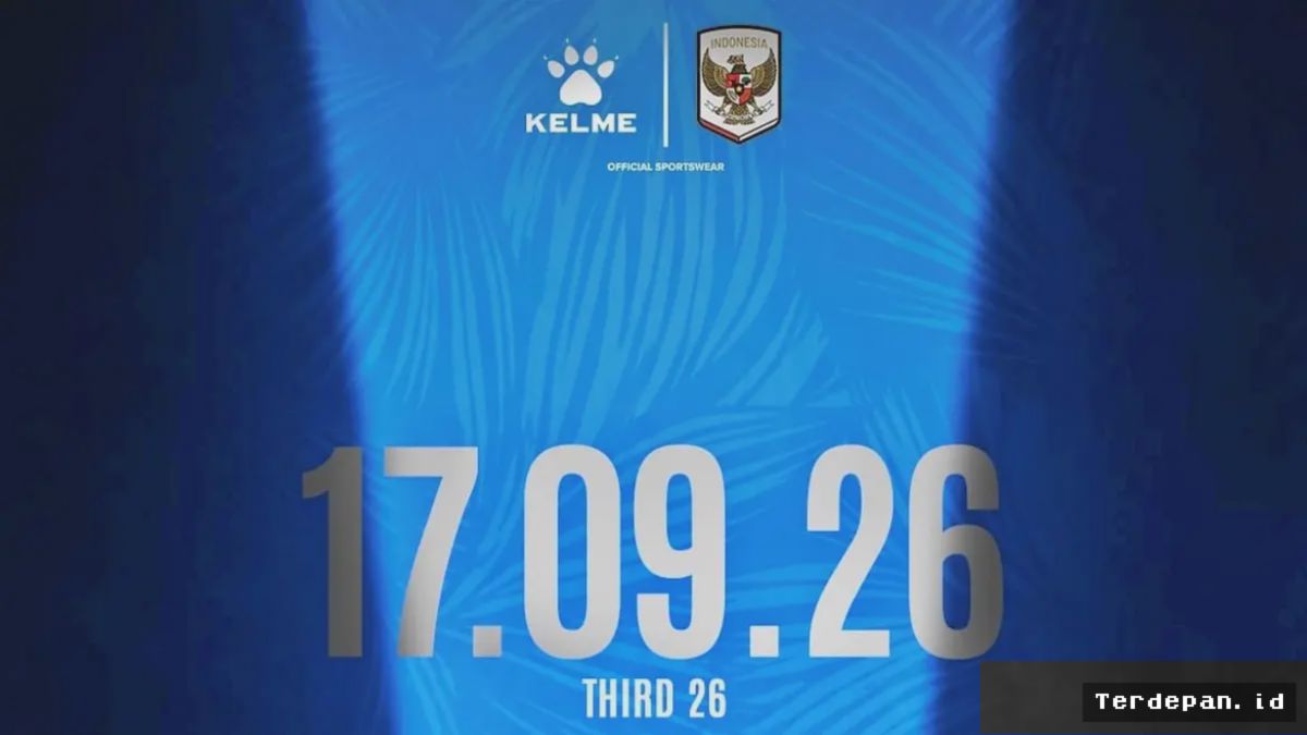 Kelme Resmi Meluncurkan Jersey Ketiga Timnas Indonesia Berwarna Biru Laut