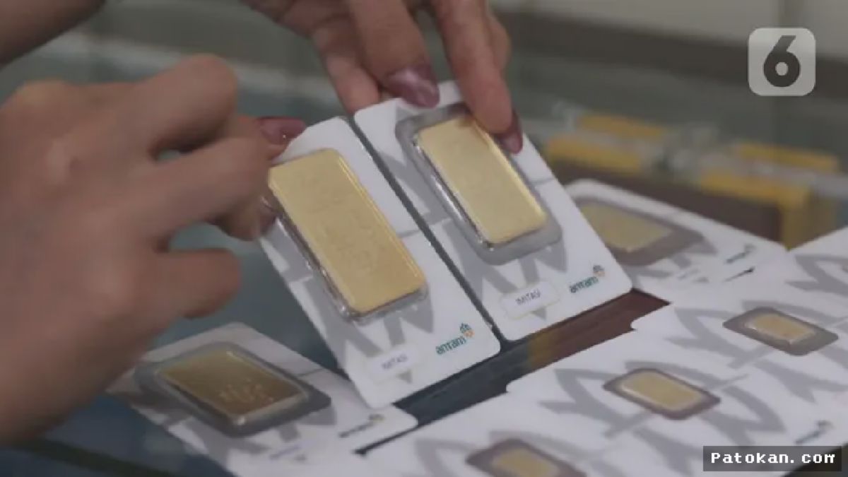 JAKARTA — Harga Emas Antam Stagnan di Rp 1,008 Juta Per Gram