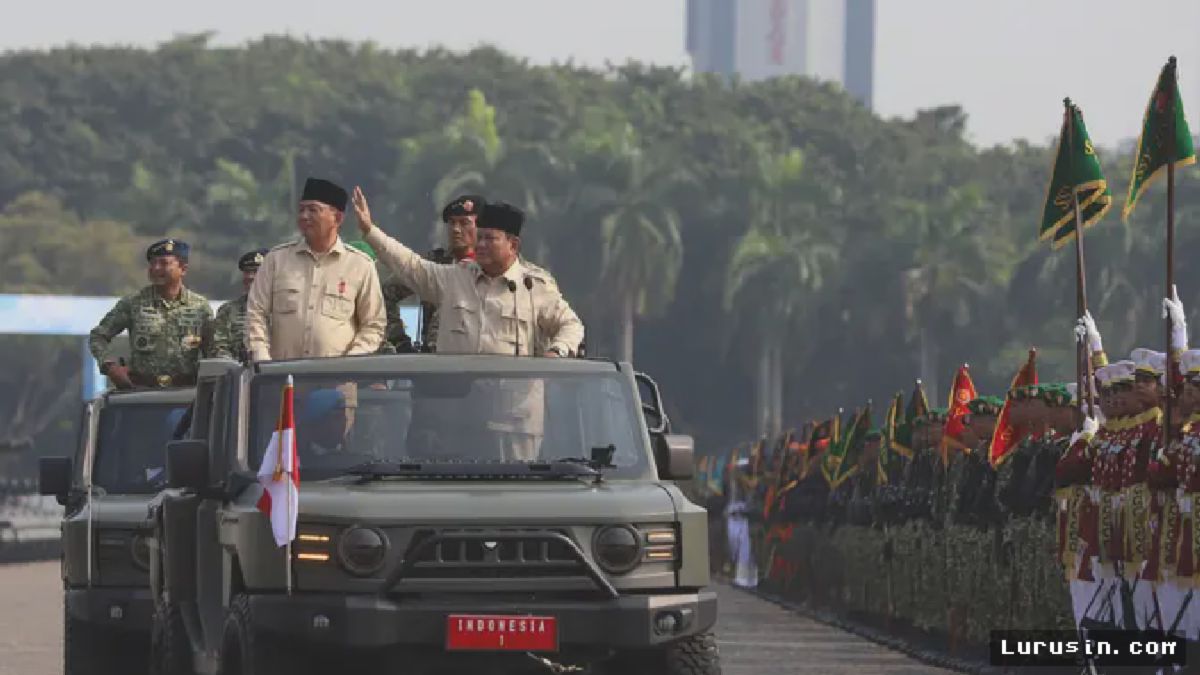 Jakarta — Prabowo Pimpin HUT ke-80 TNI, Apresiasi Peran Ekonomi Prajurit