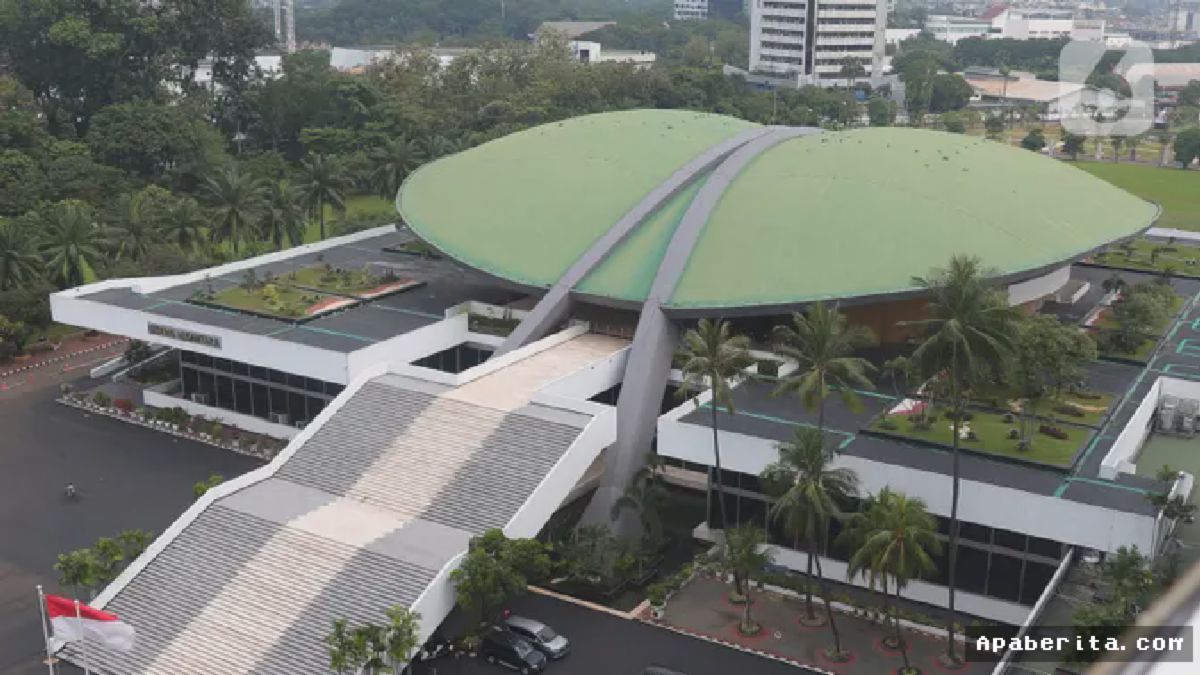 DPR Alokasikan Rp 4,5 Miliar Cat Ulang Dome Gedung Nusantara