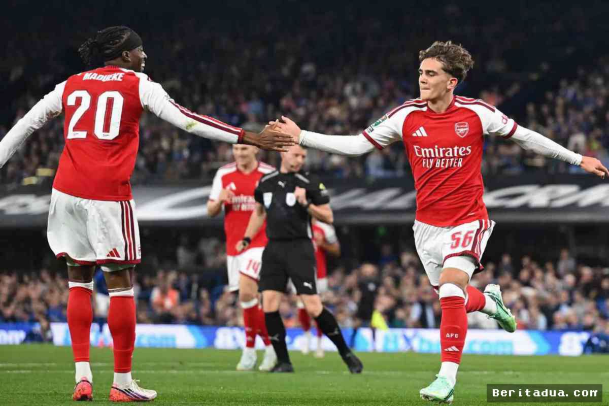 Arsenal Lolos ke Putaran Empat Usai Tekuk Ipswich Town 4-2