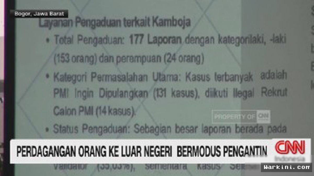 POLRI — Polisi Bongkar Modus Perdagangan Orang Berkedok Pengantin Pesanan