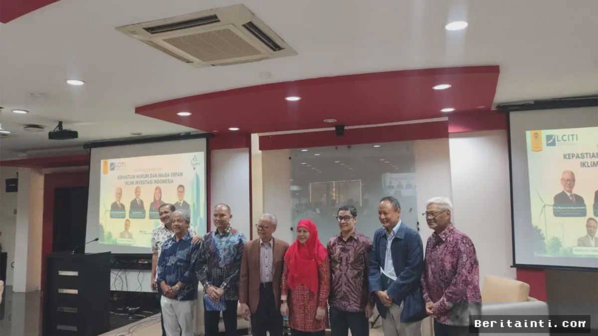 Pakar Hukum UI Beberkan Tiga Tumpuan Kepastian Hukum Investasi Indonesia