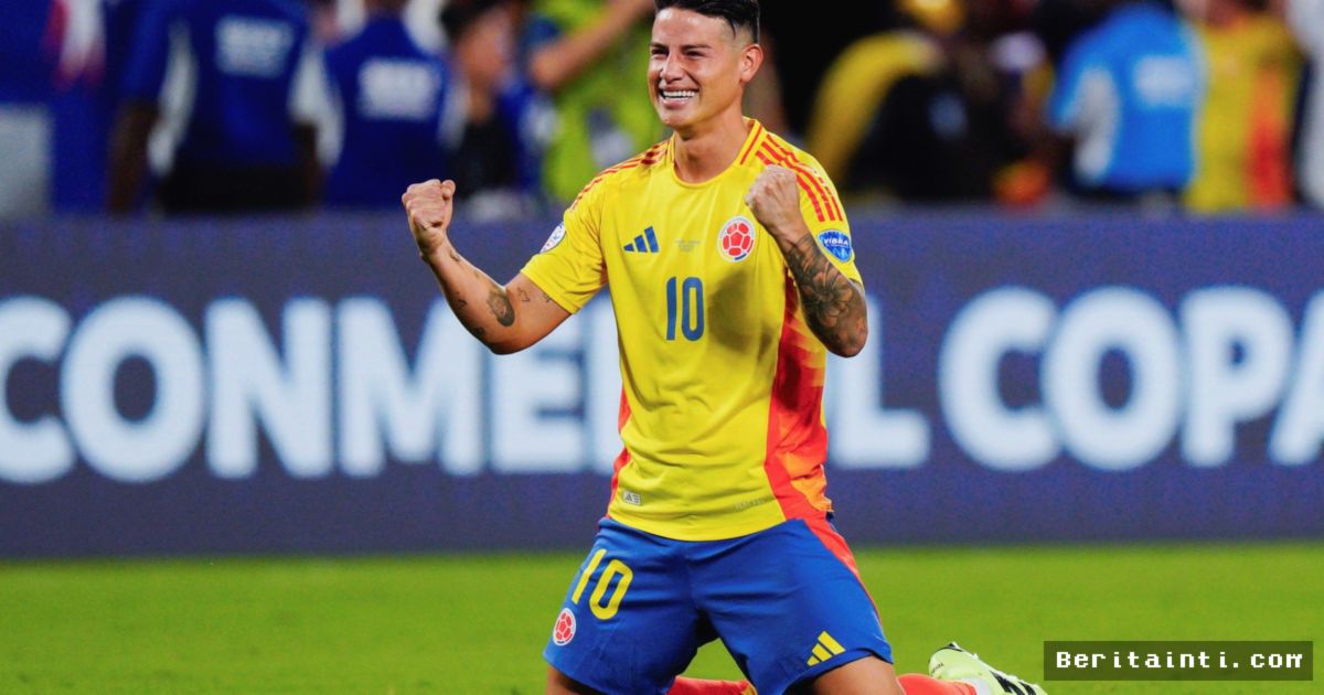 JAMES RODRÍGUEZ — Sang Kapten Resmi Pensiun dari Timnas Kolombia