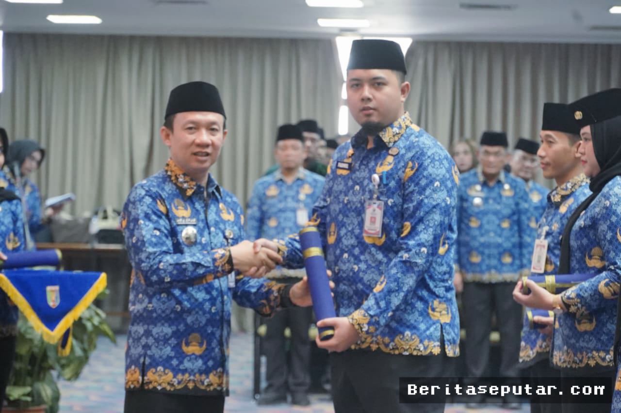 Pemprov Lampung Lantik 405 ASN, Gen Z Siap Reformasi Birokrasi