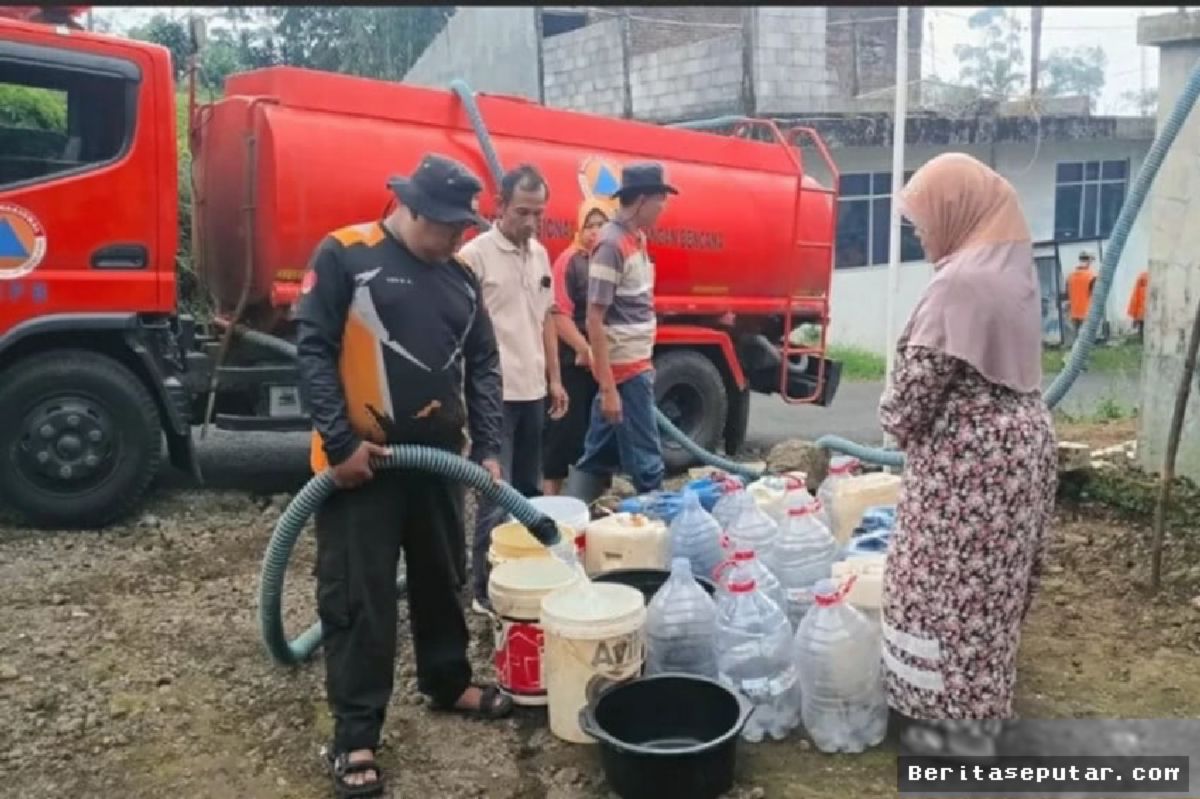 BN PB Salah — BNPB: Kemarau Panjang Ribuan Warga Jateng Krisis Air