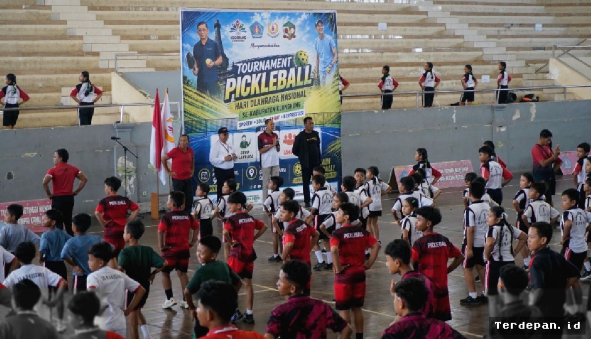 KLUNGKUNG — Wabup Tjok Surya Buka Turnamen Pickleball Haornas 2026