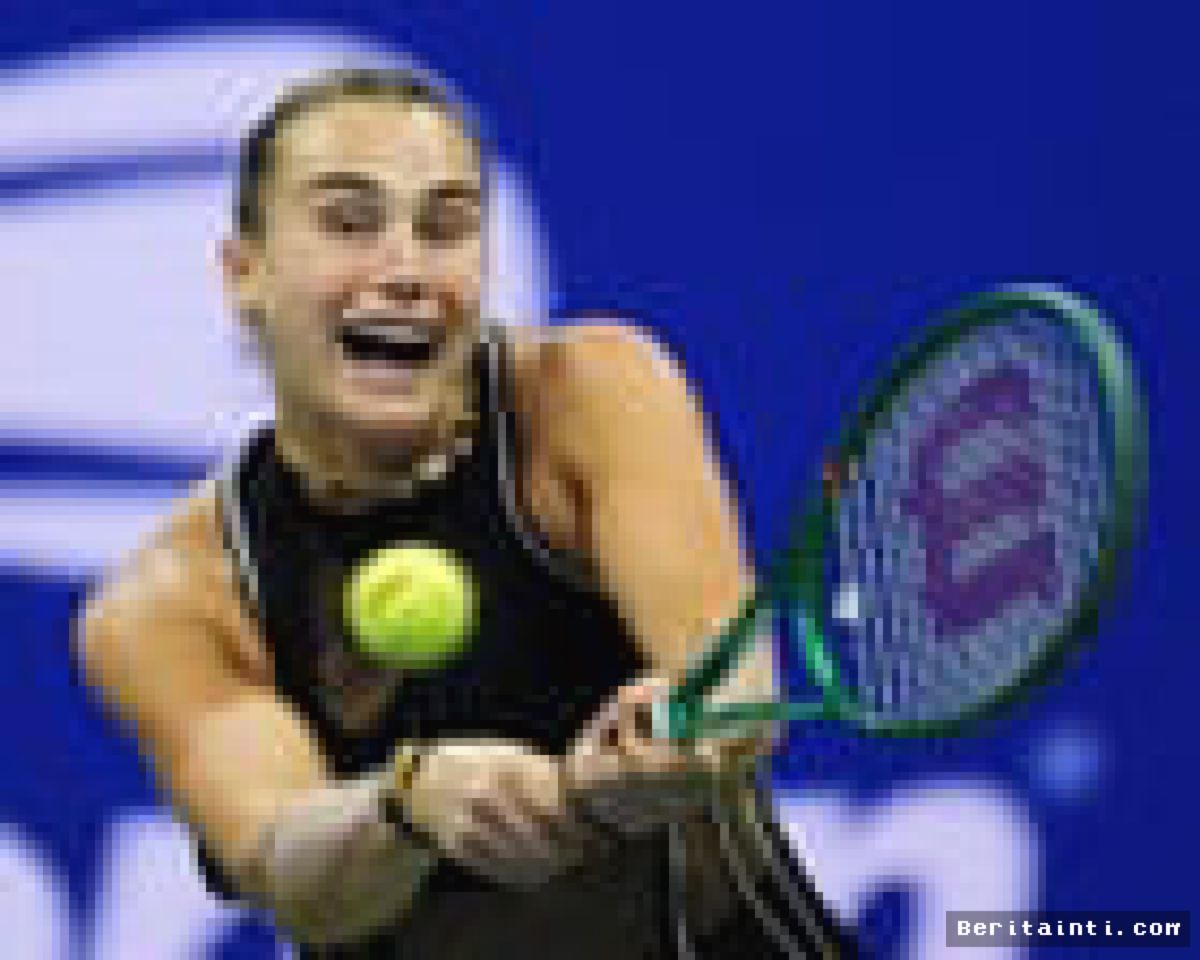 NEW YORK — Sabalenka Tembus Final US Open Usai Menumbangkan Pegula