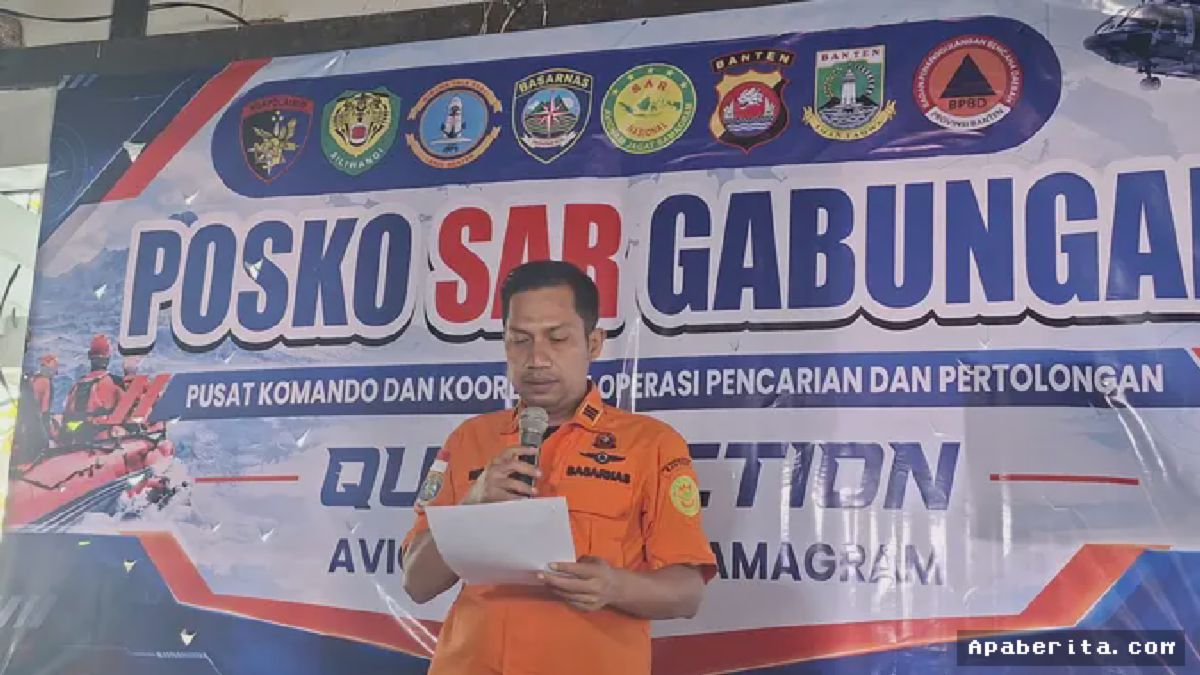 Tim SAR Maksimalkan 10 Sektor Cari Jurnalis Hilang di Selat Sunda