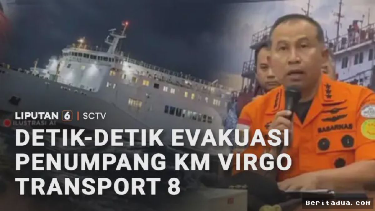 Laut Jawa — KM Virgo Alami Musibah, Basarnas Evakuasi 240 Penumpang