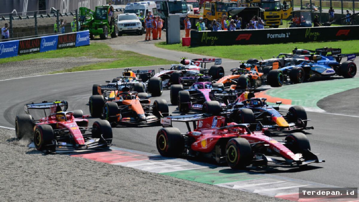 MADRID — Leclerc Akui Bersalah Usai Insiden Monza dengan Hamilton
