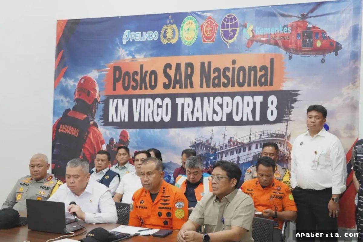 BANJARMASIN — Basarnas Kerahkan 15 Armada Cari Korban KM Virgo Transport 8