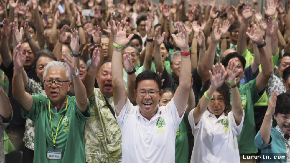 Genta Koja Tumbangkan Petahana Anti-Pangkalan AS di Pilgub Okinawa