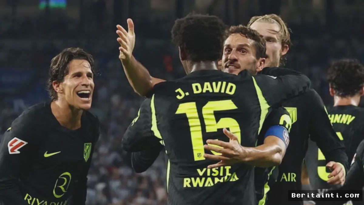 SAN SEBASTIAN — Atletico Madrid Tundukkan Real Sociedad Tiga Gol Tanpa Balas