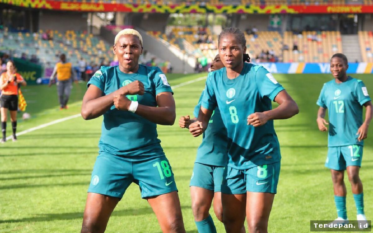 Nigeria Libas Inggris 3-0, Falconets Melaju ke Perempat Final