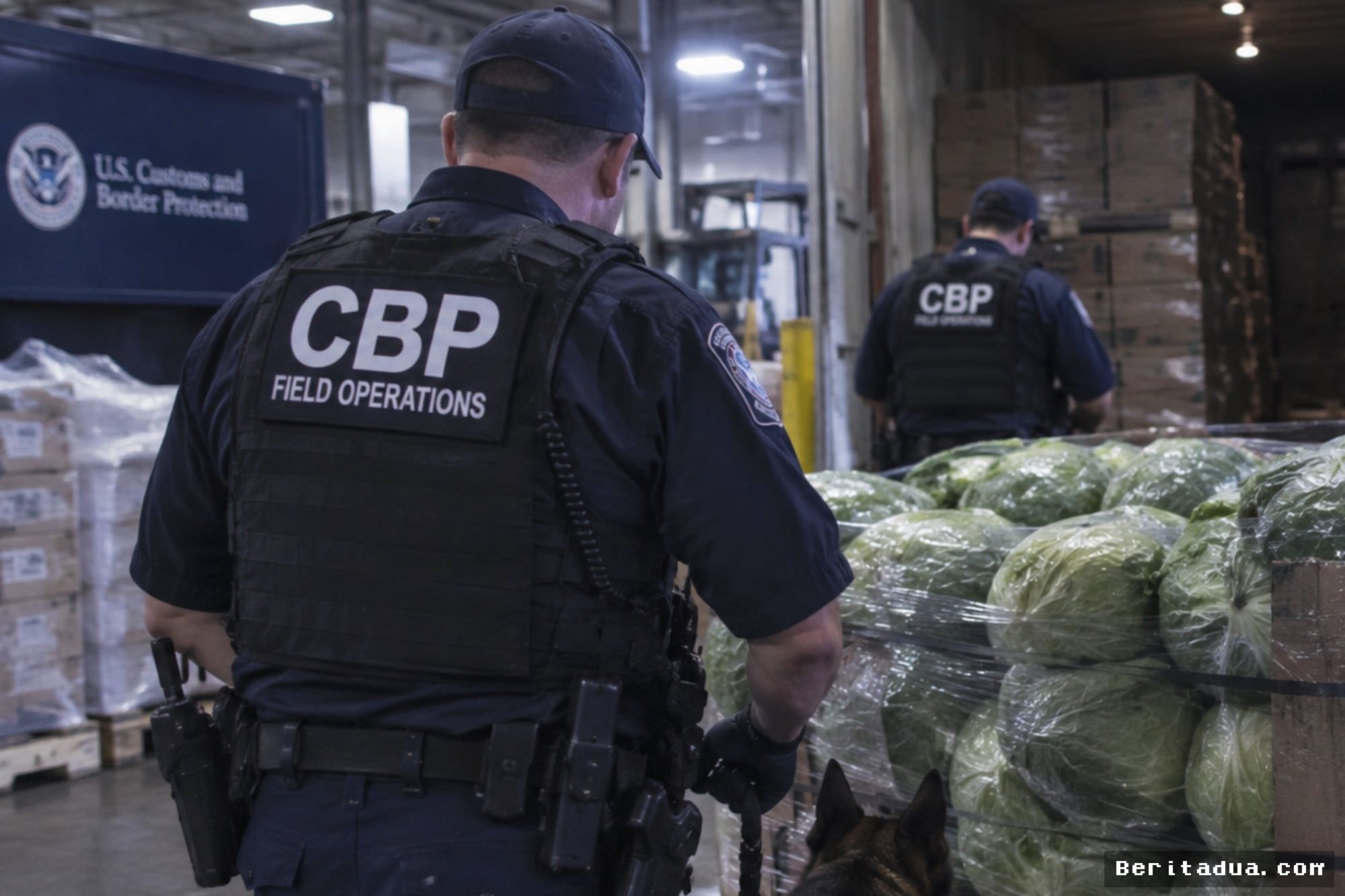 TEXAS — DEA Sita 907 Kilogram Sabu Tersembunyi dalam Truk Kubis