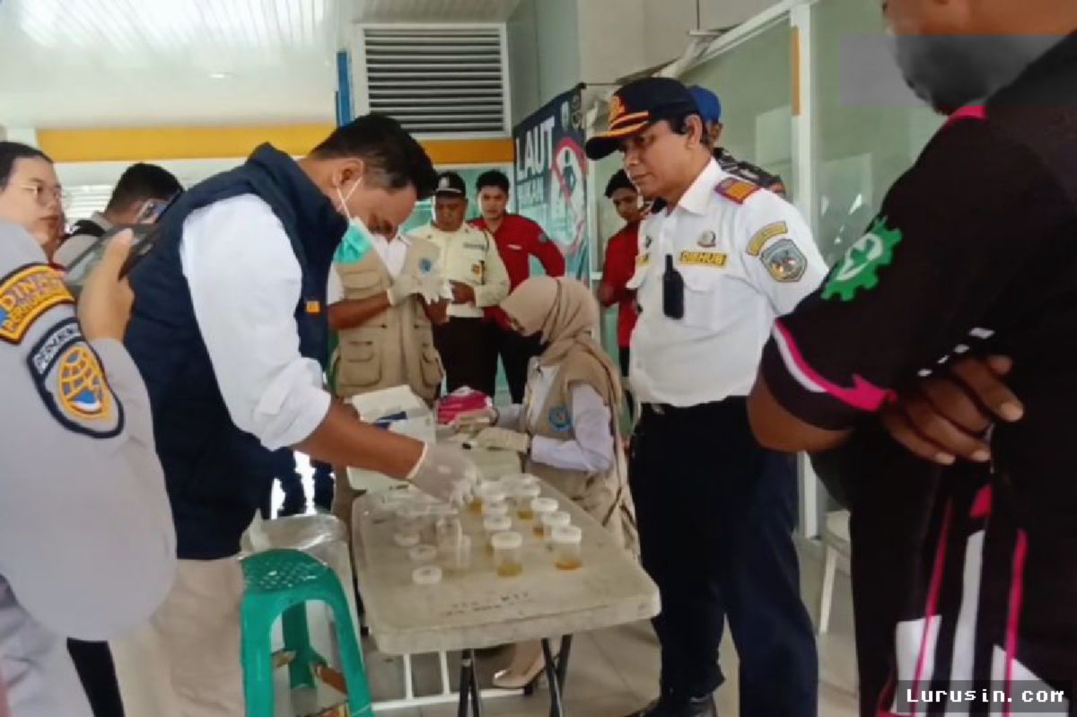 Tarakan: BNNP dan Dishub Gelar Tes Urine Acak Awak Kapal