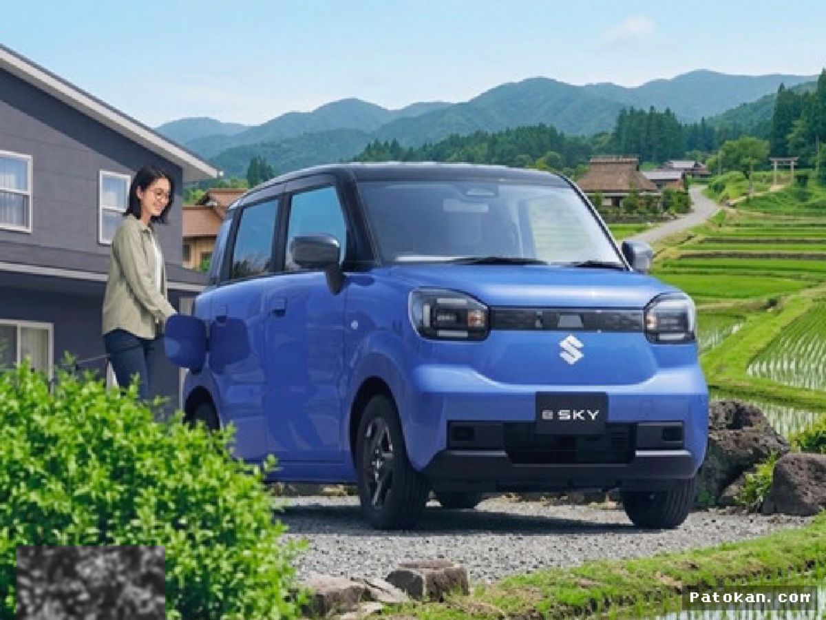 JAKARTA — Suzuki Resmi Daftarkan Paten Mobil Listrik e-Sky di Indonesia